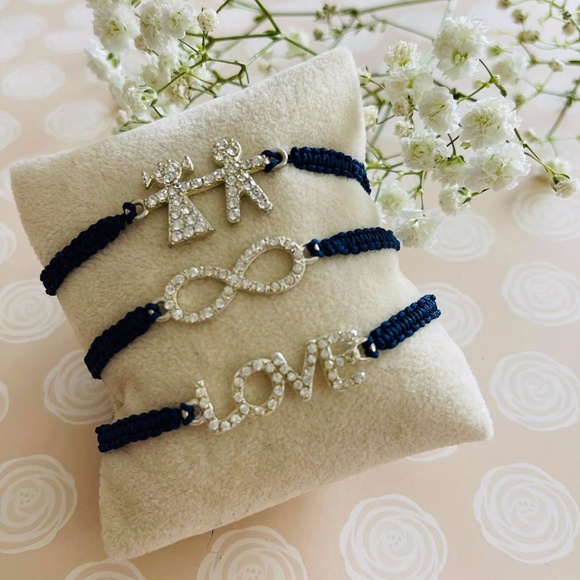 Set (3) de bracelets love kids - Picture 2 of 3